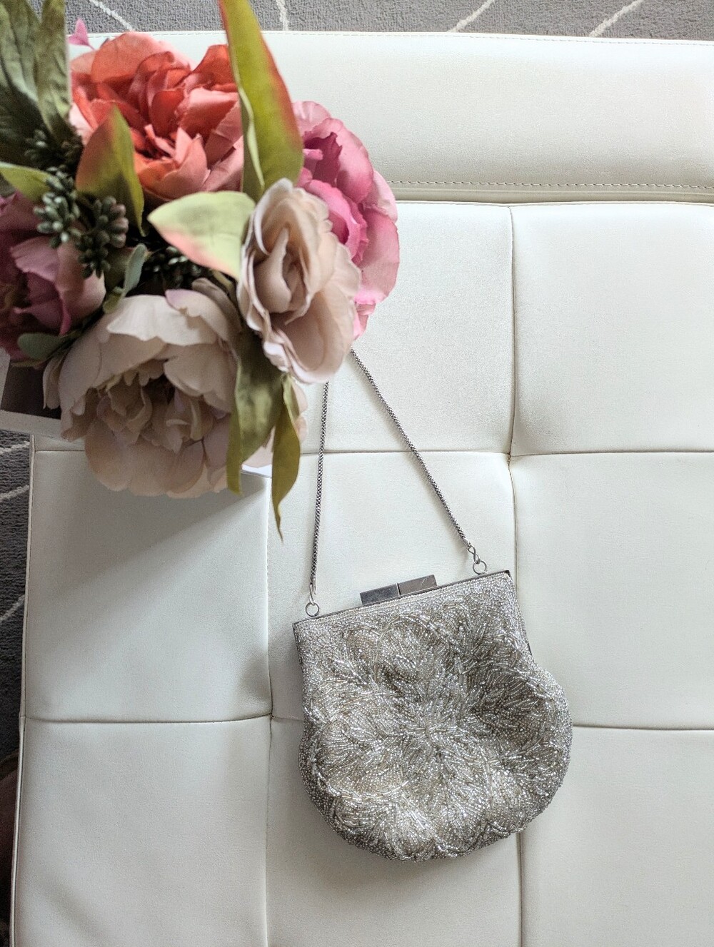 Vintage Beaded Evening Handbag